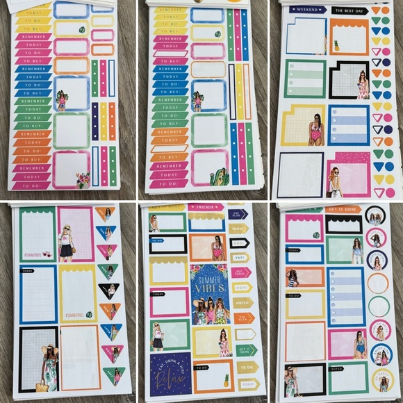 The Happy Planner Summer/Spring Sticker Book - Picture 4 of 11